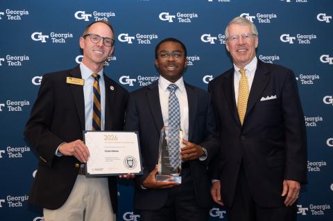 Caleb Adams Received Love Award