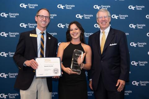 Student Honors Celebration 2026. Marielle Frooman Received Love Family Foundation Award. Photo by Joya Chapman.